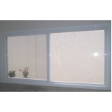 cotação de janela de alumínio branco com vidro Campo Grande