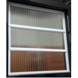 janela basculante alumínio 60x60 Zona Leste