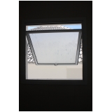 janela de banheiro de alumínio branco Vila Morumbi