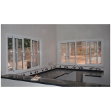janela de esquadria de alumínio preço Parque do Carmo