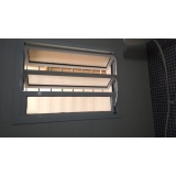 janelas basculantes de alumínio branco Vila Carrão