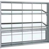 preço de janela de alumínio para banheiro com grade Jardim São Luiz