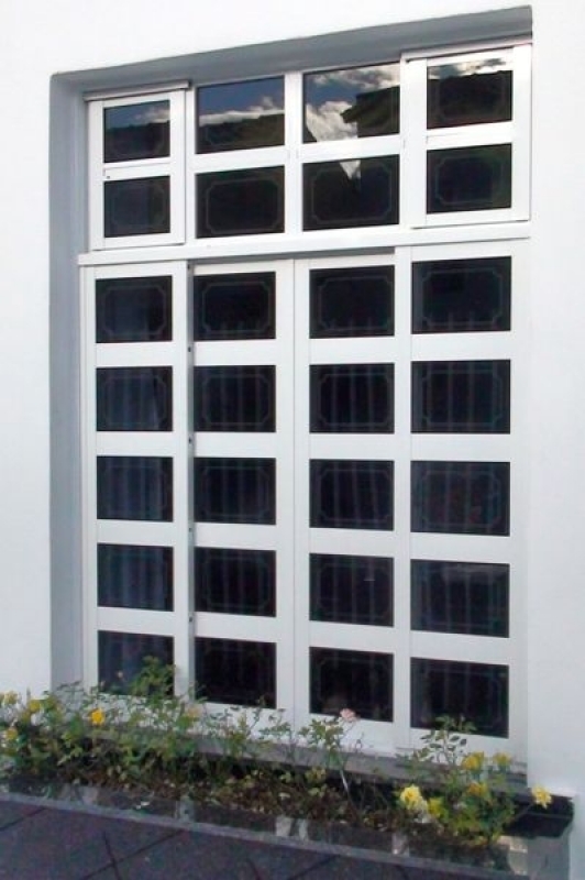 Esquadria de Alumínio para Vidro Preço Brás - Esquadria de Alumínio com Vidro Verde