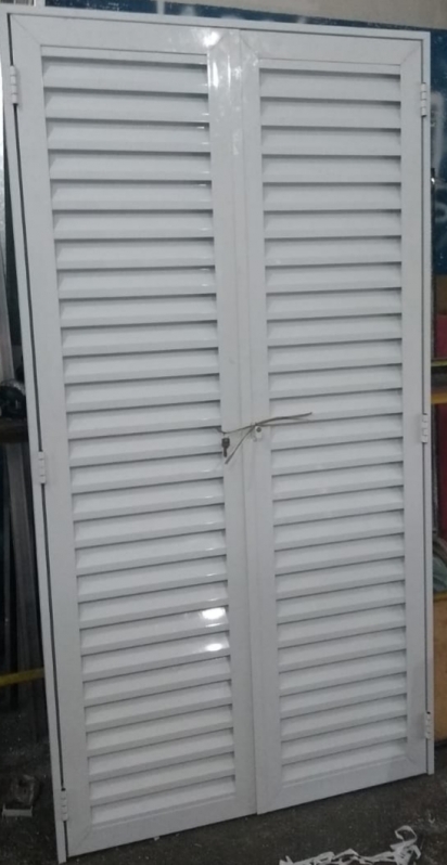 Fábrica de Porta de Alumínio Branco Capão Redondo - Portas em Alumínio