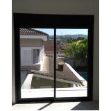 porta de alumínio com vidro jateado Vila Buarque